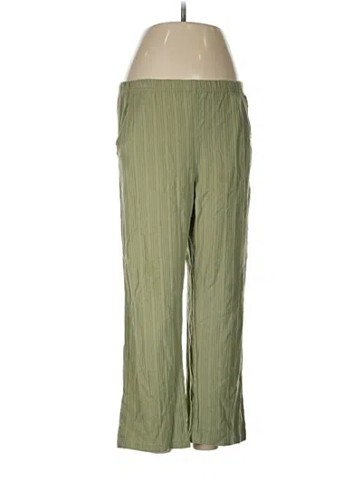 Pre-owned Unbranded Casual Pants In Green