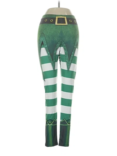 Pre-owned Unbranded Casual Pants In Green