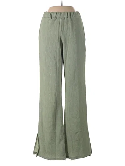 Pre-owned Unbranded Casual Pants In Green