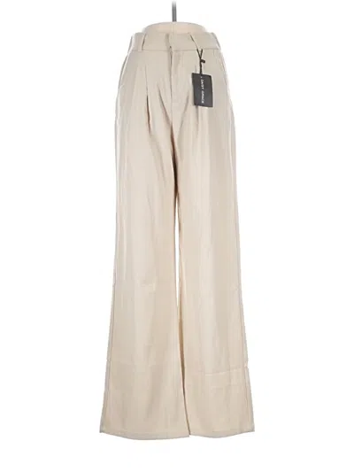Pre-owned Unbranded Casual Pants In Ivory