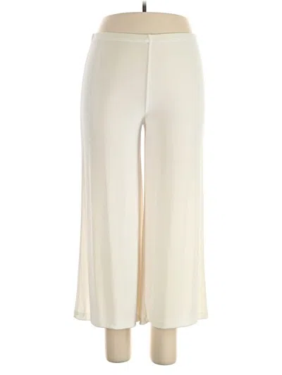 Pre-owned Unbranded Casual Pants In Ivory