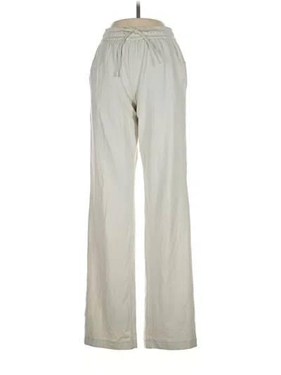 Pre-owned Unbranded Casual Pants In Ivory