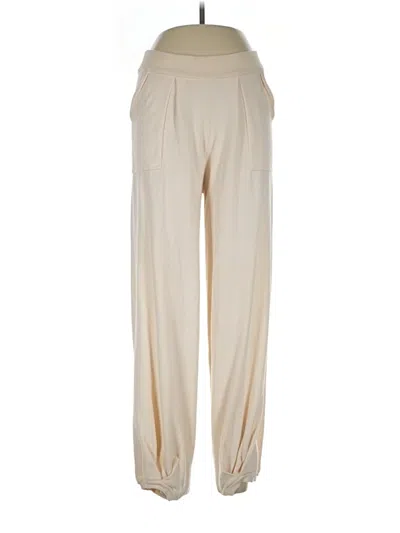 Pre-owned Unbranded Casual Pants In Ivory