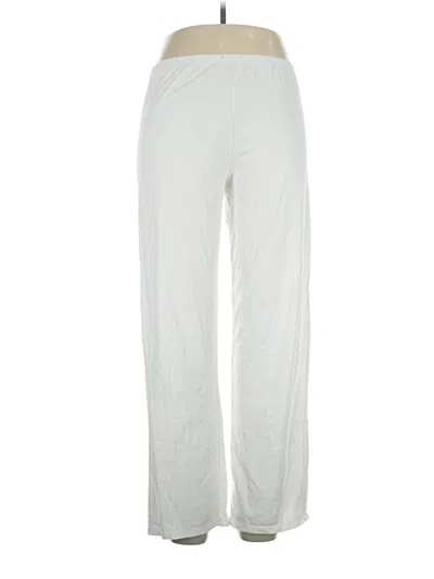 Pre-owned Unbranded Casual Pants In Ivory