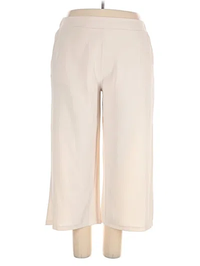 Pre-owned Unbranded Casual Pants In Ivory