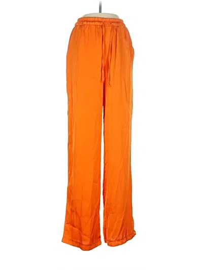 Pre-owned Unbranded Casual Pants In Orange