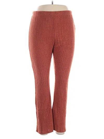 Pre-owned Unbranded Casual Pants In Orange