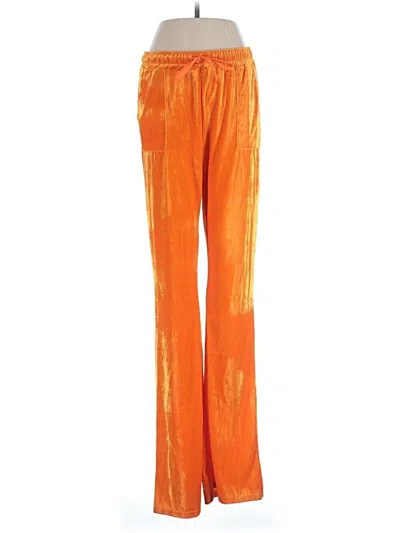 Pre-owned Unbranded Casual Pants In Orange
