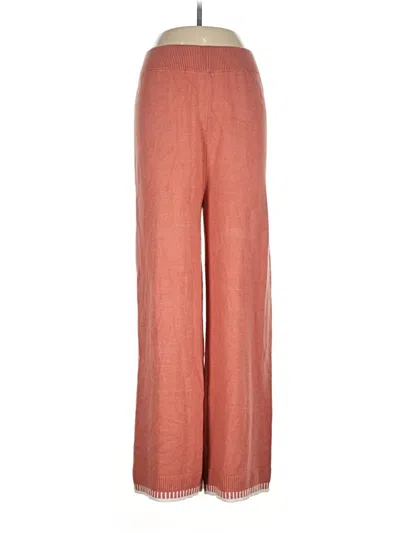 Pre-owned Unbranded Casual Pants In Orange