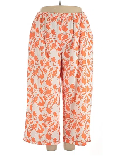 Pre-owned Unbranded Casual Pants In Orange