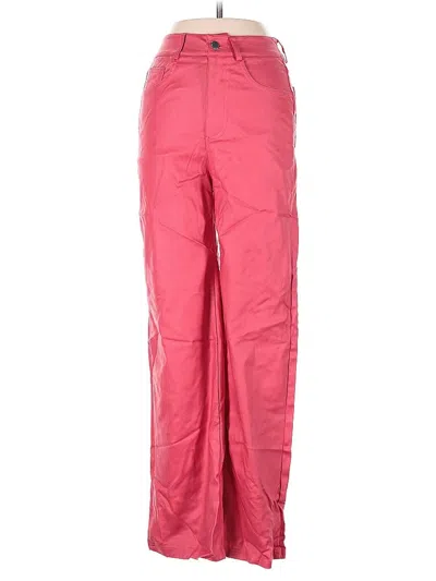 Pre-owned Unbranded Casual Pants In Pink