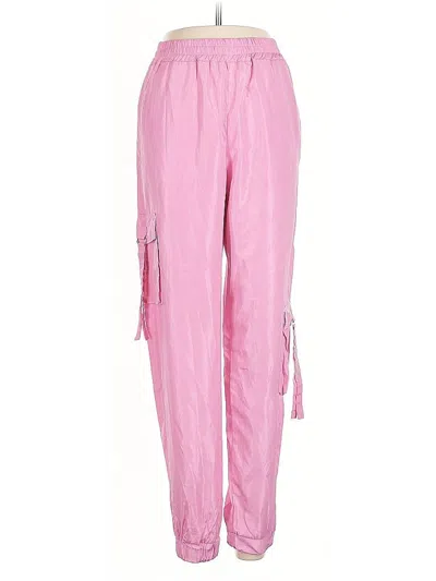 Pre-owned Unbranded Casual Pants In Pink
