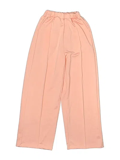 Pre-owned Unbranded Kids' Casual Pants In Pink