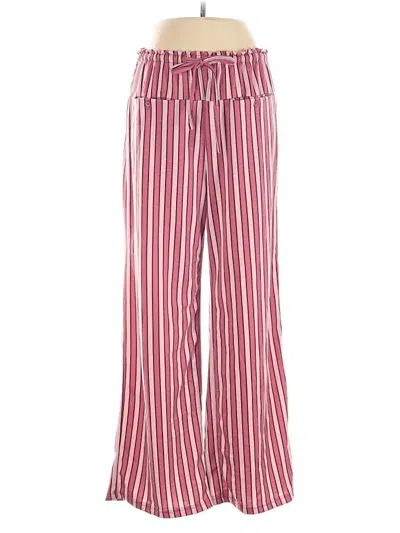 Pre-owned Unbranded Casual Pants In Pink