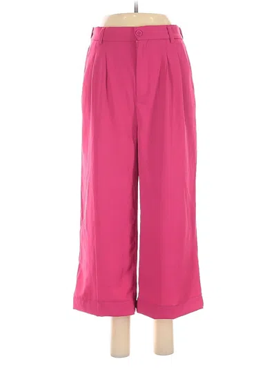 Pre-owned Unbranded Casual Pants In Pink