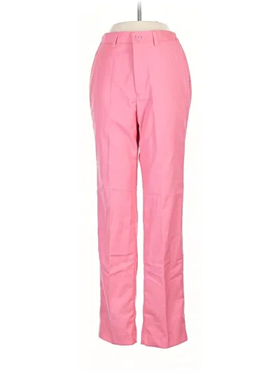 Pre-owned Unbranded Casual Pants In Pink