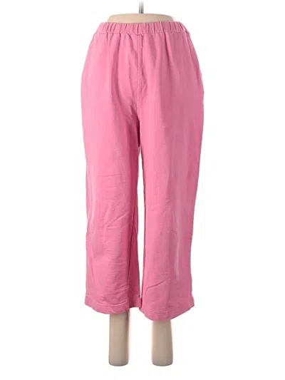 Pre-owned Unbranded Casual Pants In Pink