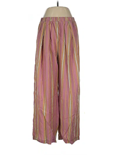 Pre-owned Unbranded Casual Pants In Pink