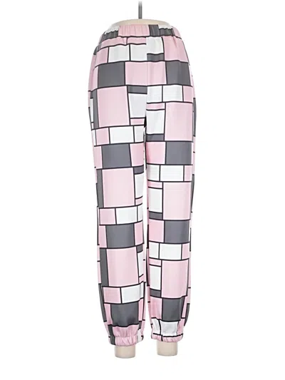 Pre-owned Unbranded Casual Pants In Pink