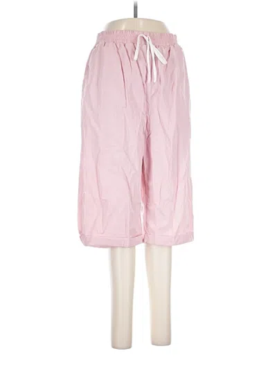 Pre-owned Unbranded Casual Pants In Pink