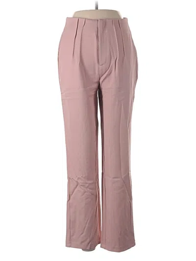 Pre-owned Unbranded Casual Pants In Pink