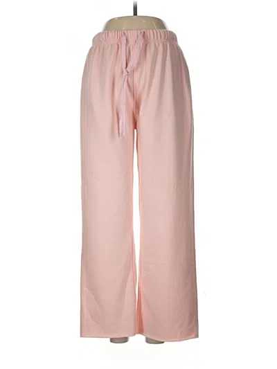 Pre-owned Unbranded Casual Pants In Pink