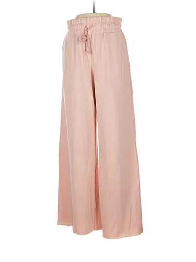Pre-owned Unbranded Casual Pants In Pink