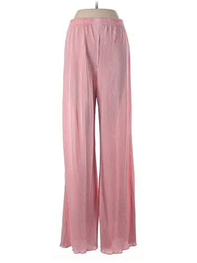 Pre-owned Unbranded Casual Pants In Pink