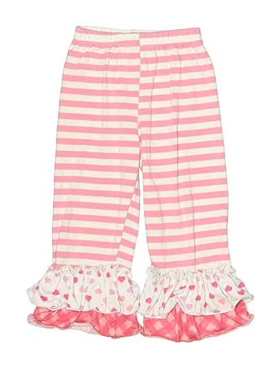 Pre-owned Unbranded Kids' Casual Pants In Pink
