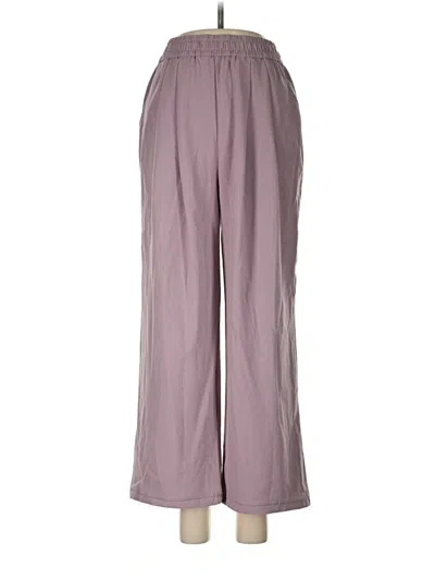 Pre-owned Unbranded Casual Pants In Purple