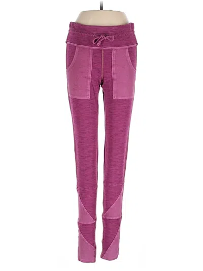 Pre-owned Unbranded Casual Pants In Purple