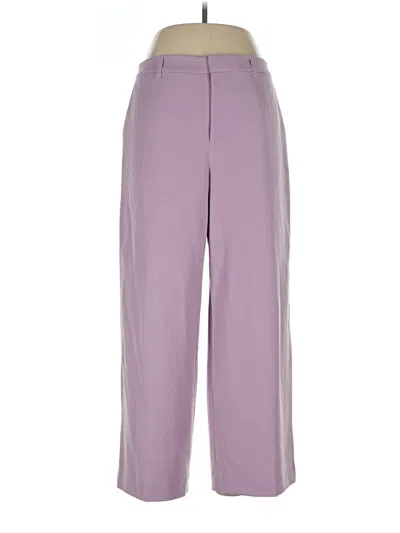 Pre-owned Unbranded Casual Pants In Purple