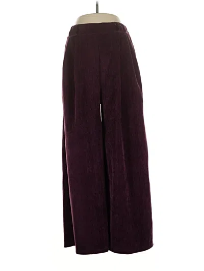 Pre-owned Unbranded Casual Pants In Purple