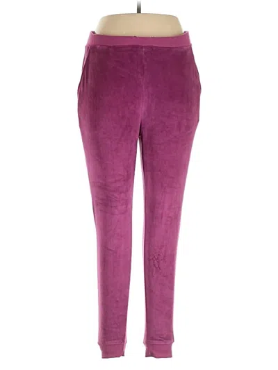 Pre-owned Unbranded Casual Pants In Purple