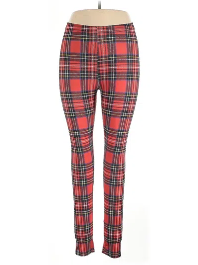 Pre-owned Unbranded Casual Pants In Red