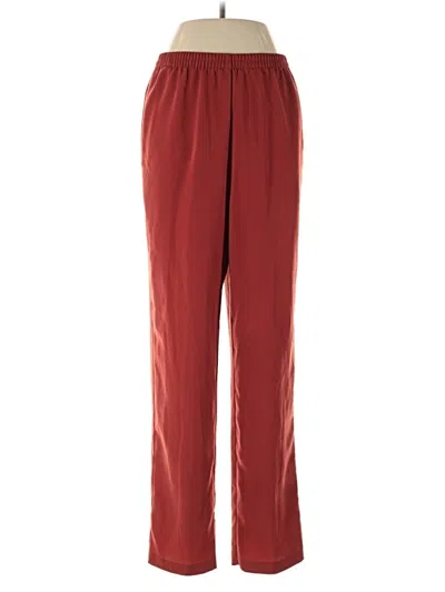Pre-owned Unbranded Casual Pants In Red