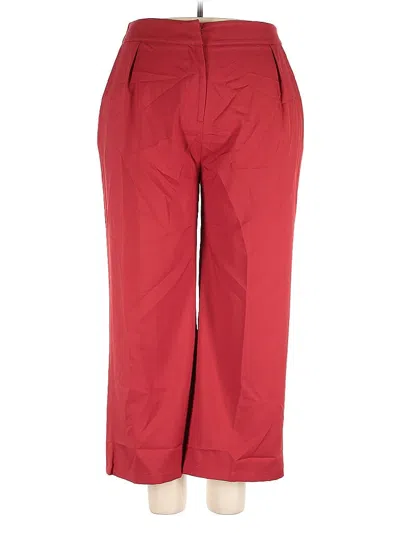 Pre-owned Unbranded Casual Pants In Red