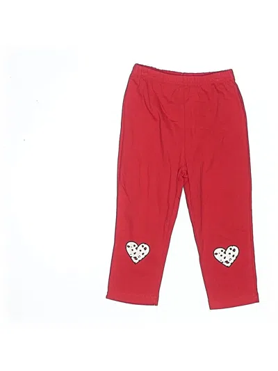 Pre-owned Unbranded Kids' Casual Pants In Red