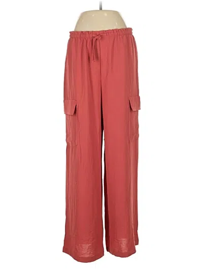 Pre-owned Unbranded Casual Pants In Red