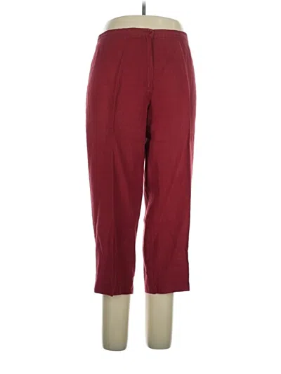 Pre-owned Unbranded Casual Pants In Red