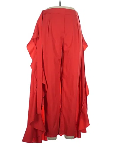 Pre-owned Unbranded Casual Pants In Red