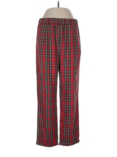 Pre-owned Unbranded Casual Pants In Red