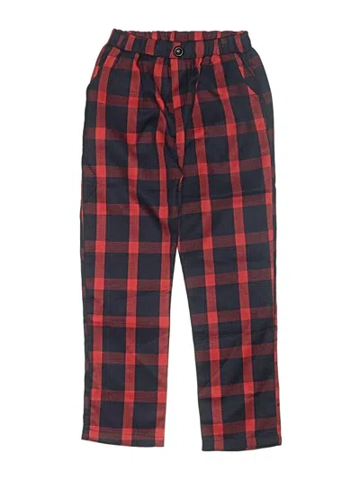 Pre-owned Unbranded Kids' Casual Pants In Red