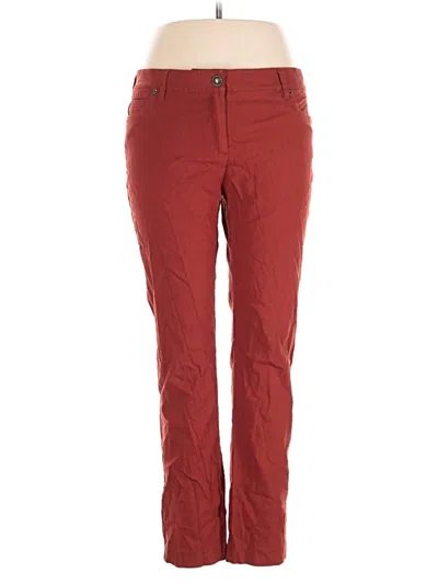 Pre-owned Unbranded Casual Pants In Red