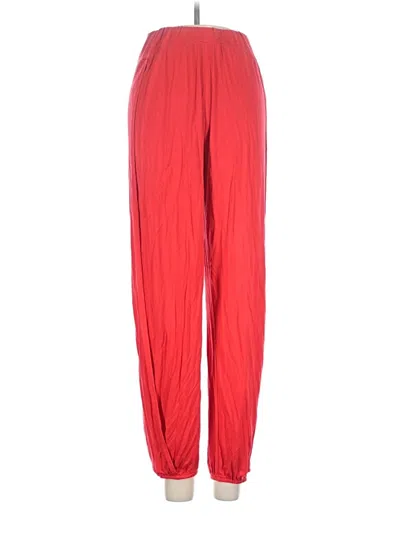 Pre-owned Unbranded Casual Pants In Red