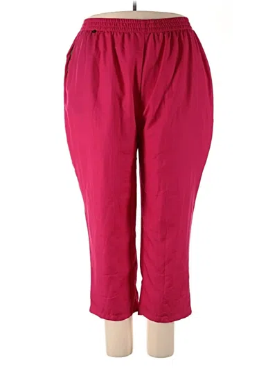 Pre-owned Unbranded Casual Pants In Red