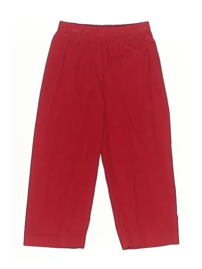 Pre-owned Unbranded Kids' Casual Pants In Red