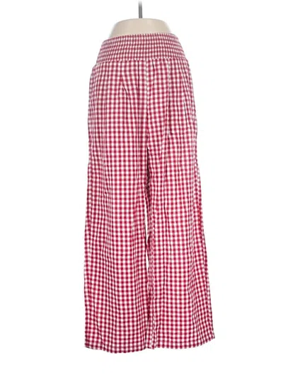 Pre-owned Unbranded Casual Pants In Red