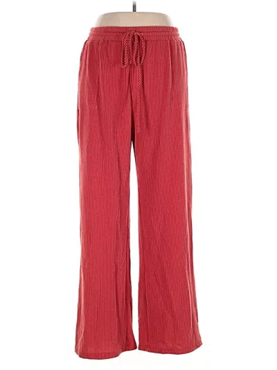 Pre-owned Unbranded Casual Pants In Red