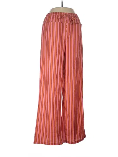 Pre-owned Unbranded Casual Pants In Red